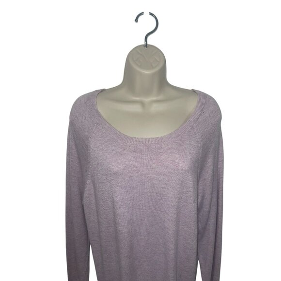 MOSSIMO Women's Size XXL Purple Pullover Sweater Super Soft - Picture 3 of 14